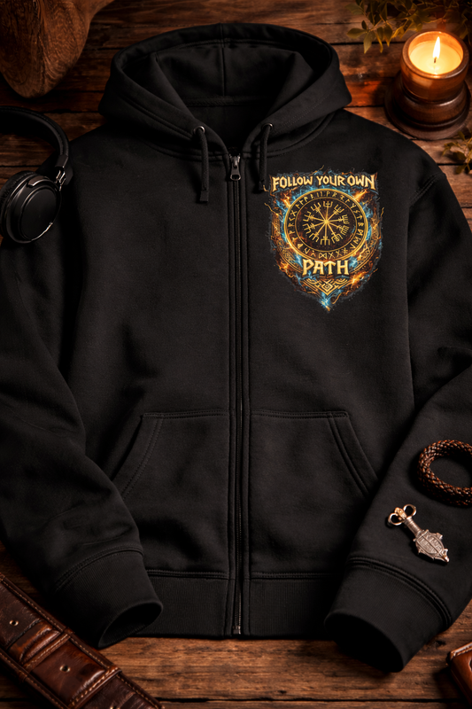 Follow your Path - Zipper
