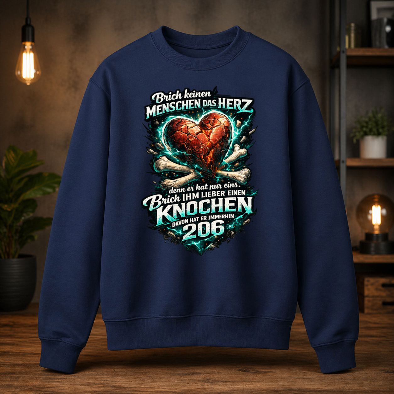 Herz  - Sweatshirt